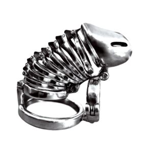 Secure Chastity Cages for Men-A51, Stainless Steel Chastity Cage, Cock Cage