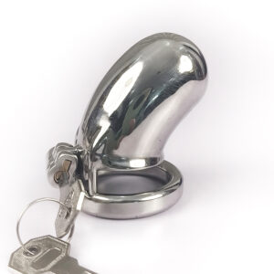 Small Secure Chastity Cages for Men - A01, Premium Metal Chastity Device, Cock Cage