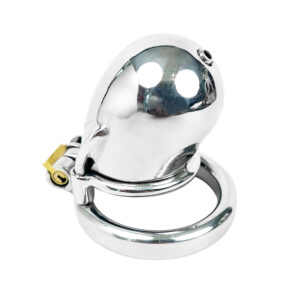 Small Secure Chastity Cages for Men-A22, Premium Metal Chastity Device, Cock Cage