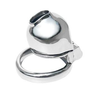 Male Chastity Cages-A30, Anti-Pullout Chastity Device with Secure Ring, Cock Cage