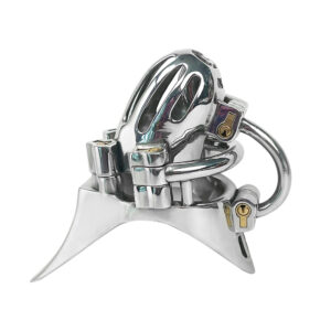 Small Secure Chastity Cages for Men-A32, Premium Metal Chastity Device, Cock Cage