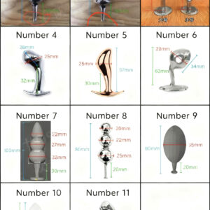 Anal Plug - Various Styles, Ergonomic Stimulating Anal Toy, Couple's Anal Game