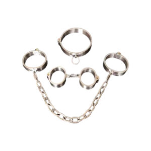 Bondage Set K00 (Anklets, bracelets, and necklaces)